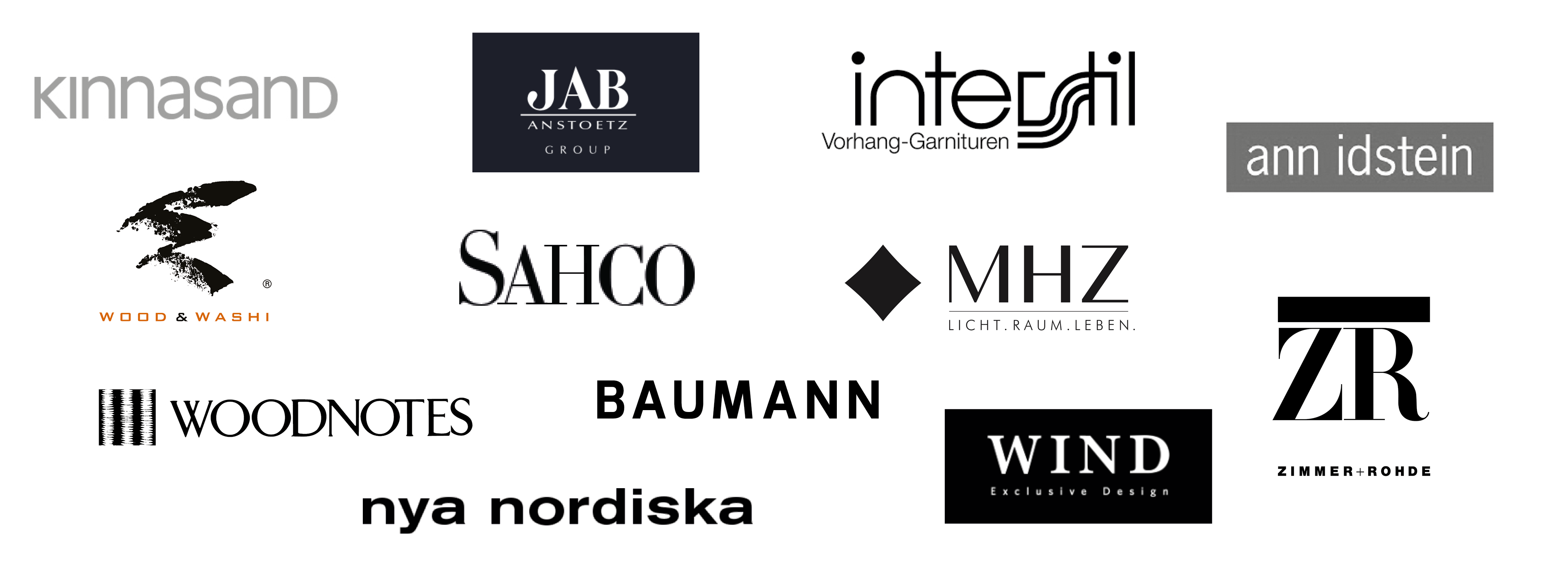 Logos der Partner-Hersteller